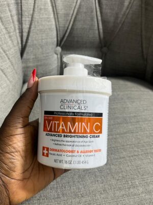 Advanced clinicals vitamin c brightening cream