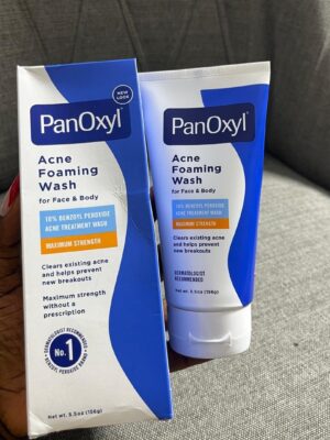 Panoxyl Acne foaming wash 10% benzoyl peroxide maximum strength
