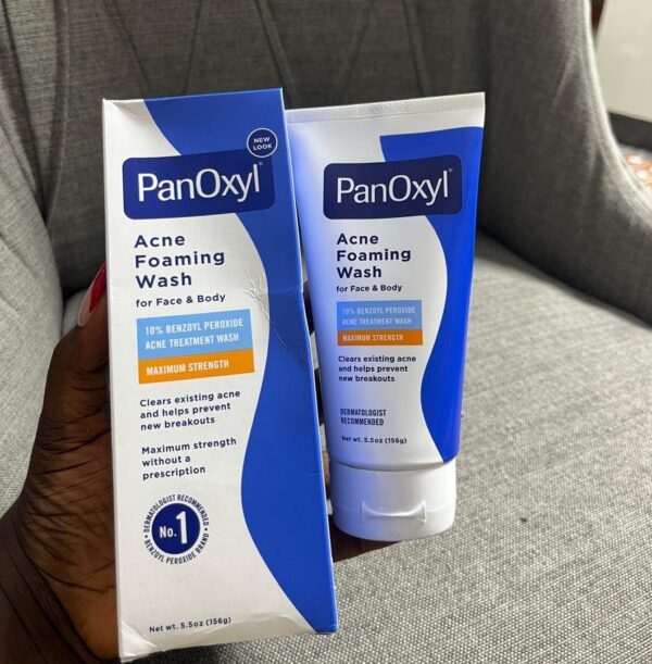 Panoxyl Acne foaming wash 10% benzoyl peroxide maximum strength