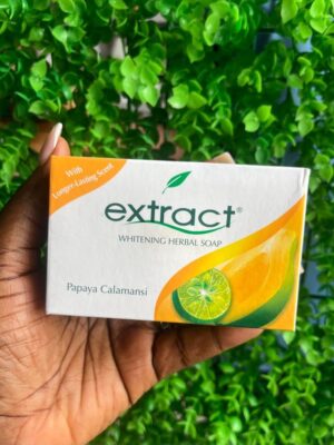 Extract whitening herbal soap papaya calamansi
