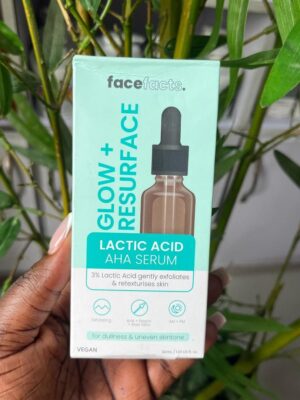 Face facts lactic Aha serum ( glow + resurface)