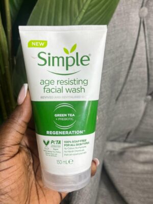Simple Age resisting facial wash 150ml