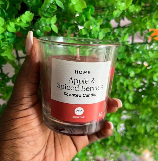 Scented candle collection