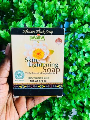 Madina skin lightening soap (African black soap)
