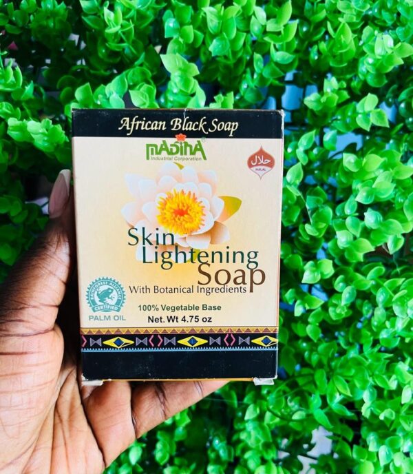Madina skin lightening soap (African black soap)