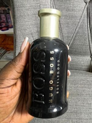 Hugo boss bottled oud edp 100ml (gold cap black bottle unboxed