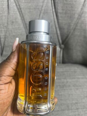 The scent Hugo Boss edt 100ml (unboxed) orange juice with silver body