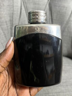 montblanc paris for men edt 100ml(unboxed) black bottle silver cap