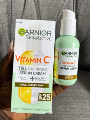 Garnier skin Active vitamin c brightening serum cream spf25