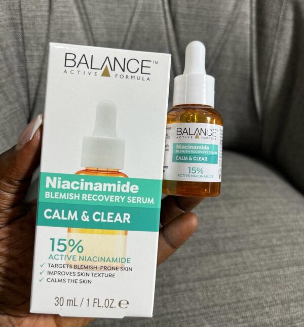 Balance Active formula Niacinamide blemish recovery serum