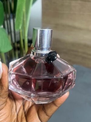 flower bomb Viktor&Rolf edp 90ml silver cover light pink juice(unboxed)