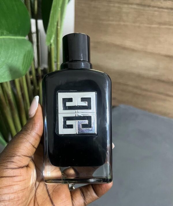 Givenchy gentleman society edp 100ml black & silver bottle