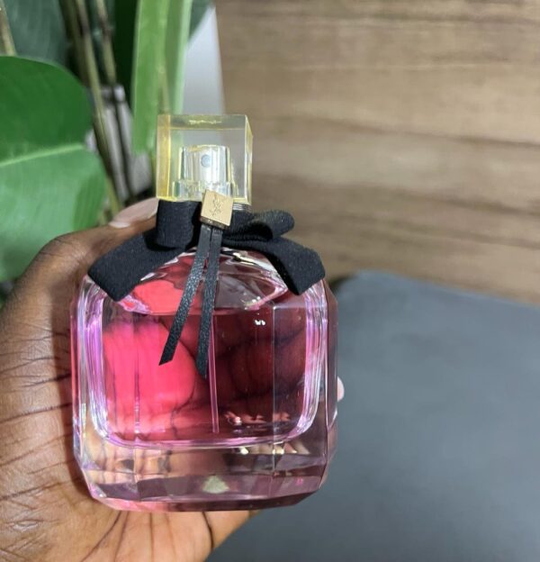 YSL pink juice with black bow tie edp 90ml (unboxed)