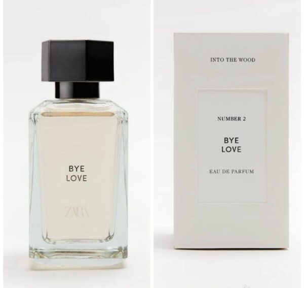 Zara bye love edp perfume 100ml