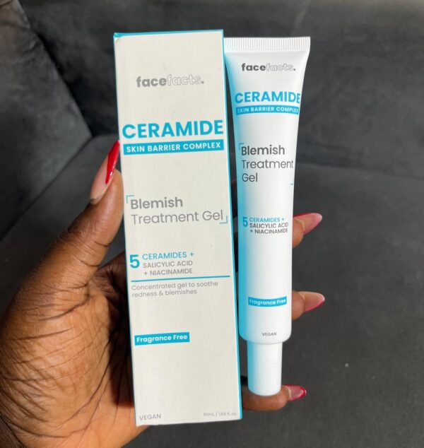 Face facts ceramide blemish treatment gel