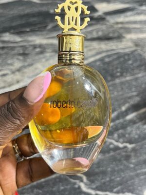 Roberto Cavalli 50ml edp (unboxed) gold bottle
