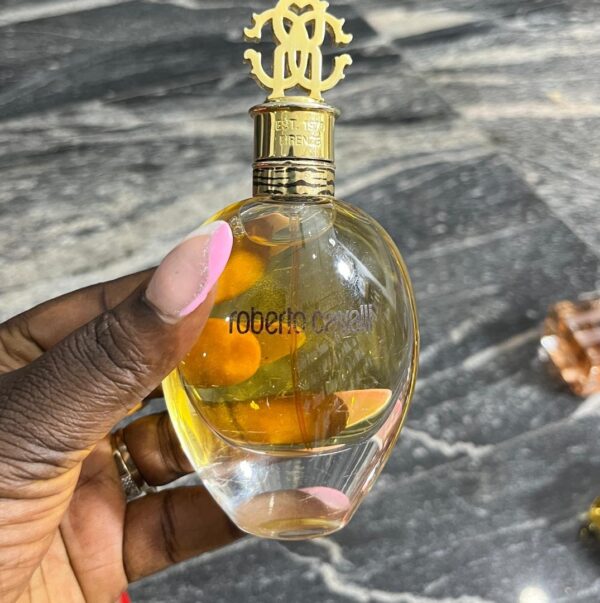Roberto Cavalli 50ml edp (unboxed) gold bottle