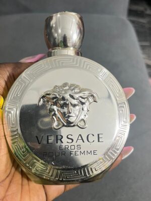 Versace Eros pour femme edp 100ml (unboxed) silver bottle