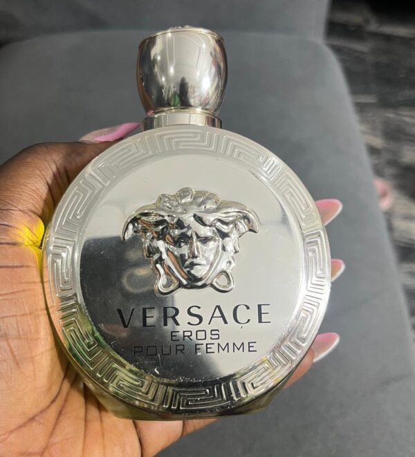 Versace Eros pour femme edp 100ml (unboxed) silver bottle