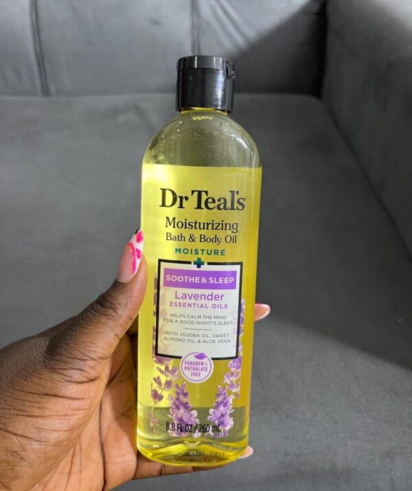 Dr teals soothing lavender body oil with jojoba oil sweet almond oil Aloe vera