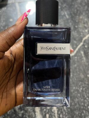YSL y man dark blue 100ml (unboxed) live edt intense