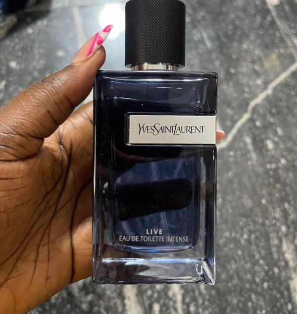 YSL y man dark blue 100ml (unboxed) live edt intense