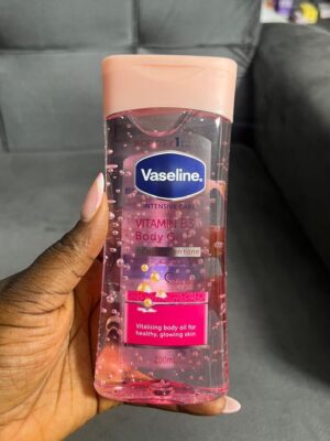 Vaseline vita b3 body oil pink cover