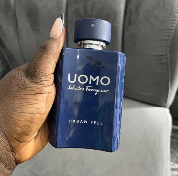 Uomo salvatore ferragamo urban feel  100ml blue bottle