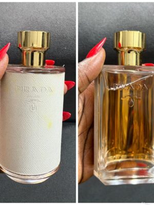 Prada milano 100ml (unboxed) white bottle yellow juice