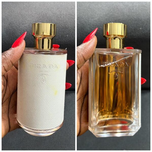 Prada milano 100ml (unboxed) white bottle yellow juice