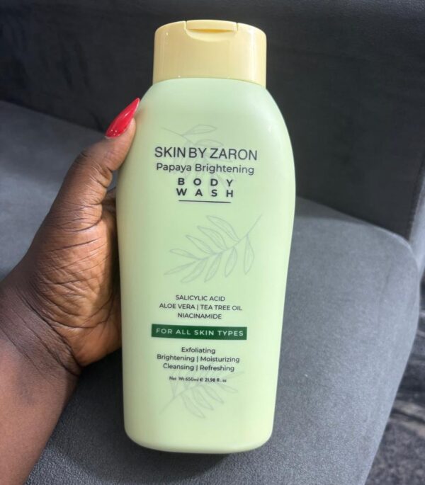 Skin by zaron papaya brightening body wash