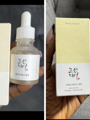 Boj serum glow serum propolis + Niacinamide)  & Deep serum rice + Alpha Arbutin