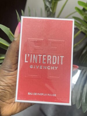 L’ interdit givenchy eau de parfum Rouge 80ml boxed (unboxed)