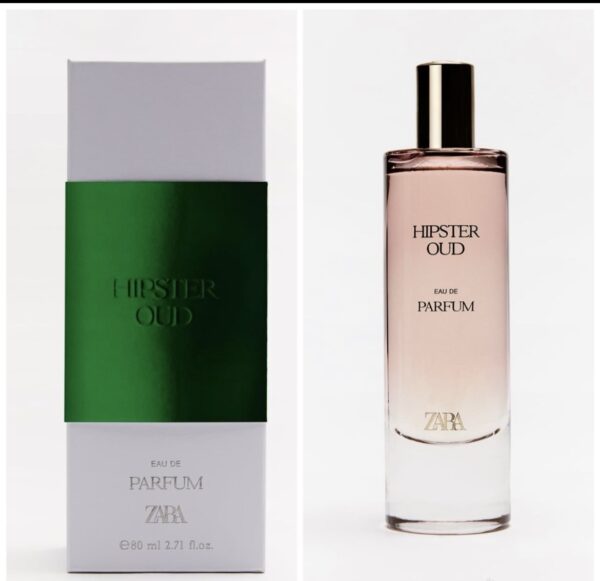 Zara hipster oud 80ml perfume