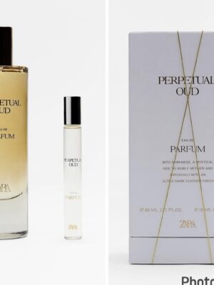 Zara perpetual oud eau de parfum 80ml & 10ml perfume