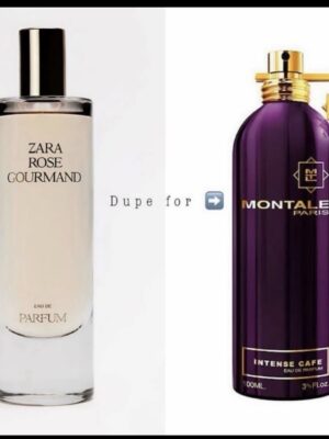 Zara rose gourmand 80ml perfume