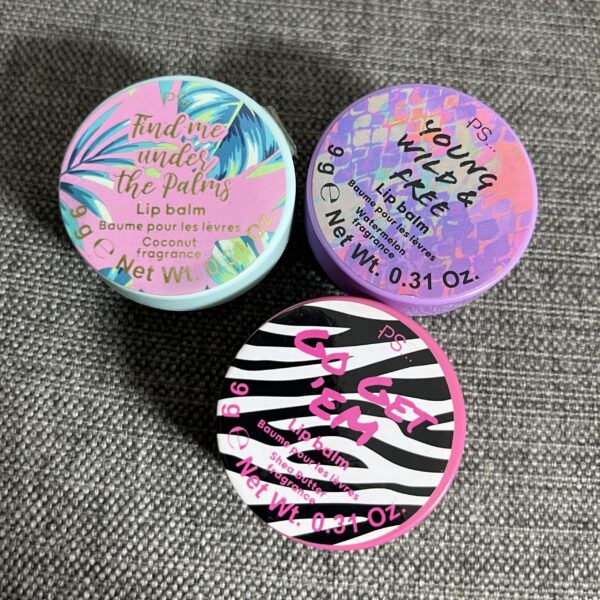 Primark lip gloss find me under the palms go get em young wild & free