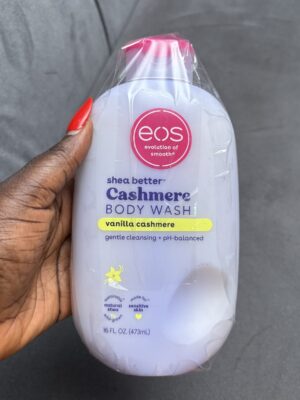 Eos shea butter vanilla cashmere body wash