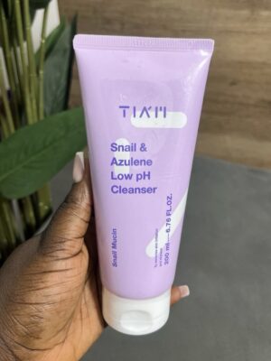 Tiam snail & Azulene  low ph cleanser