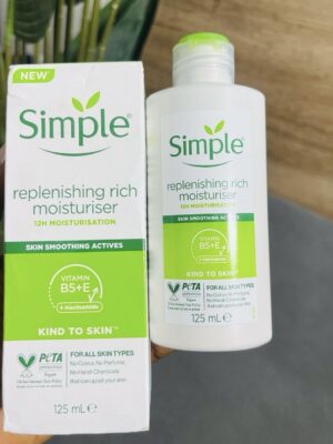 Simple replenishing rich moisturiser