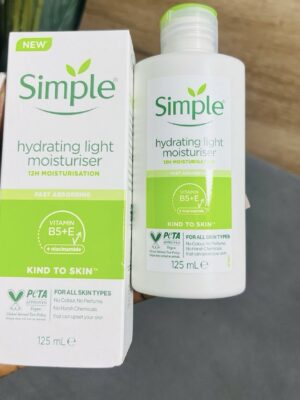 Simple hydrating light moisturiser