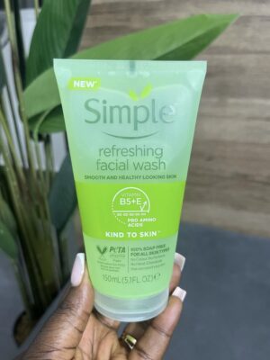 Simple refreshing facial wash 150ml