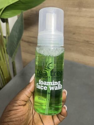 Tea tree foaming face wash 200ml