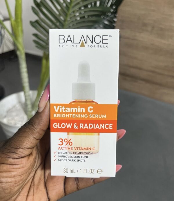 Balance Active Formula vitamin c glow & radiance brightening serum 30ml 3%
