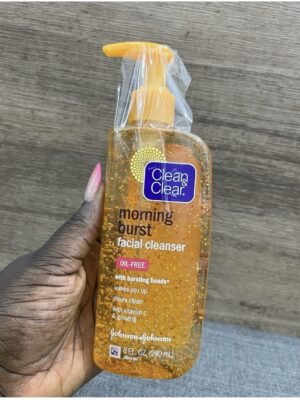 Clean & clear morning burst facial cleanser
