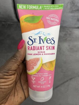 St Ives Radiant skin scrub pink lemon & mandarin