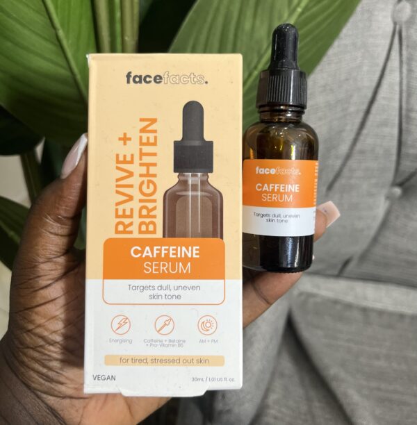 Face facts caffeine serum Revive + Brighten 30ml