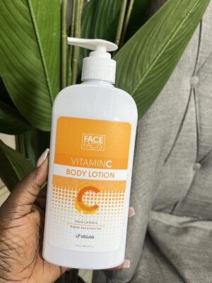 Face facts vitamin c body lotion
