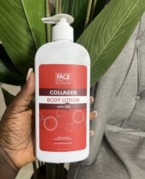 Face facts collagen body lotion with Q10