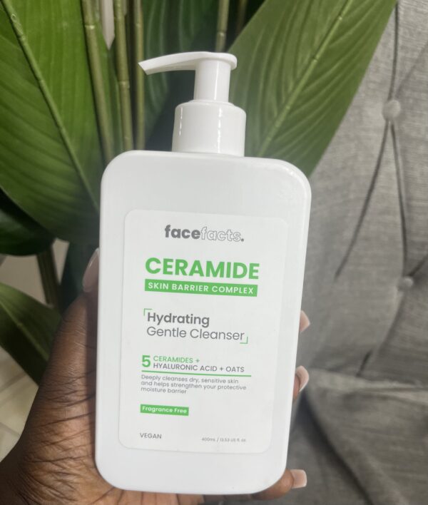 Face facts Ceramide hydrating Gentle cleanser 200ml 400ml